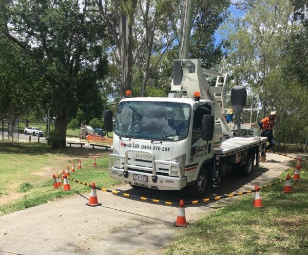 Cherry Picker Hire Power Pole Inspection Brisbane